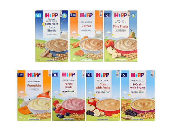 Bột ăn dặm HiPP có tốt không và cho trẻ ăn bột ăn dặm hipp có tăng cân không ?