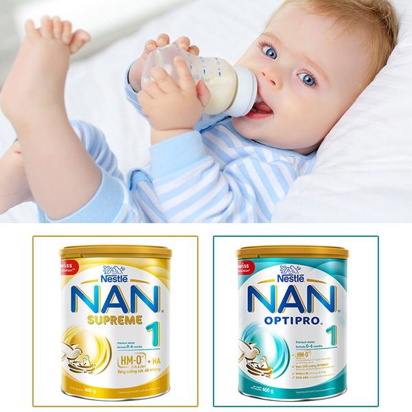 Thông tin so sánh sữa Nan Supreme và Nan Optipro