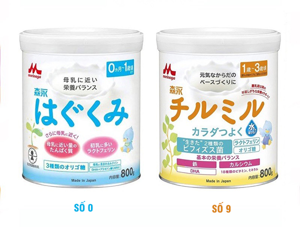 Thành phần của sữa Morinaga và công dụng của sữa Morinaga đối với trẻ